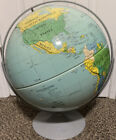 NYSTROM FIRST GLOBE 16" Double Axis Contoured Relief Globe FOR YOUNG KIDS