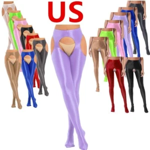 Collant donna lingerie calze trasparenti senza cavallo lucido elasticizzato - Foto 1 di 217