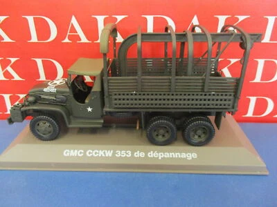Diecast 1/43 Military GMC CCKW 353 Wrecker Tow Truck Carro Attrezzi USA - Immagine 1 di 4