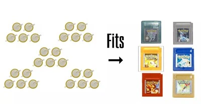 POWER YOUR TECH 25 x Battery For Nintendo GameBoy CR2025 Tabbed Replacement Batteries With Tabs