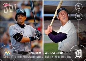 2016 TOPPS NOW #378 ICHIRO & AL KALINE - Picture 1 of 1