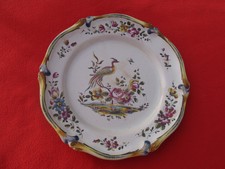 ancienne assiette faience 