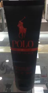 Ralph Lauren POLO Red Extreme Hair & Body Wash Sexy Masculine Shower Gel 3.4 oz - Picture 1 of 2