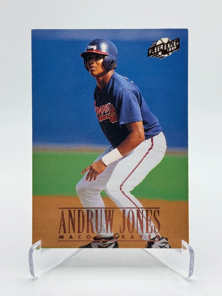 1996 Fleer Excel #129 ANDRUW JONES | Prospect - Image 1 of 2