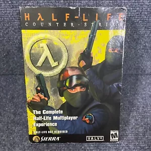 Half-Life Counter-Strike (PC, 2000) CS Original Big Box Rare Brand New SEALED - Picture 1 of 24