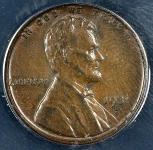1931-D 1c Lincoln Cent ANACS AU 50 - Picture 1 of 5