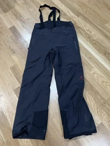 Pantalones de esquí de nieve Aether Wilderness talla 3 impermeables RECCO reflector negro - Imagen 1 de 11