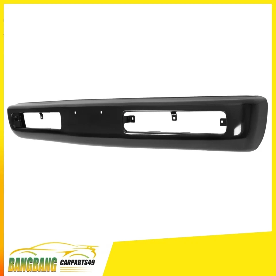Для 1996-1997 Nissan пикап D21 жесткий кузов передний бампер лицевая панель черная сталь новый - Изображение 1 из 4