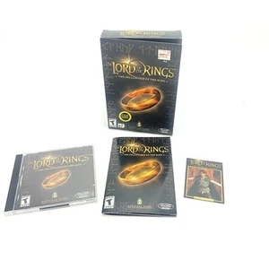 LORD OF THE RINGS: THE FELLOWSHIP OF THE RING PC 2002 SIERRA RETAIL BOX - Picture 1 of 13