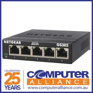 5 Port Netgear GS305-300AUS Gigabit Network Switch - Picture 1 of 1