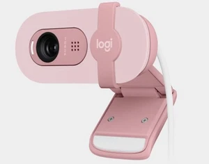 Logitech Brio 100 Full HD 1080p webcam with auto-light balance, integrated priva - Picture 1 of 4