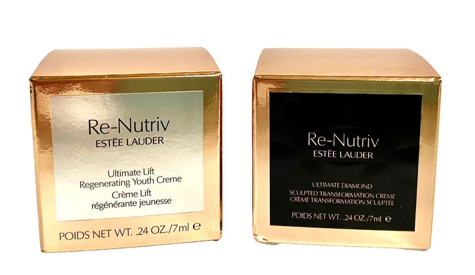 Juego de 2 Estee Lauder Re Nutriv Diamont & Re Nutriv 0,24 oz/7 ml cada uno Foto 1 de 1