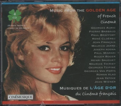 Music From The Golden Age Of French Cinema Disques Cinémusique DCM 123-126 4xCD - Image 1 of 2