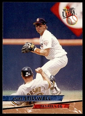 1993 Fleer Ultra Series 1 #124 Kurt Stillwell San Diego Padres - Image 1 of 2