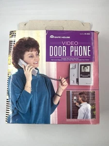 Safe House Video Door Phone 49-2600 Entry Camera Intercom Vintage 1987 Used - Picture 1 of 9