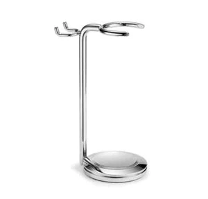 (NEW) The Art Of Shaving Brand Shaving Stand - Nickel (For Brush & Razor) - Picture 1 of 2