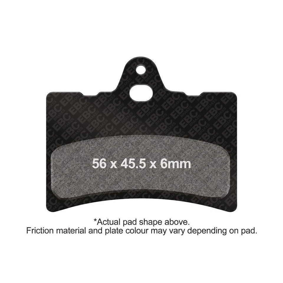 Pastillas Freno EBC Moto (EBCFD0125) Traseras Izquierdas Beta Synt 260 1993-1995 Foto 1 de 1