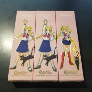Lot of 3 Sailor Moon x Colourpop Daylight + Moonlight Lip Bundle New In Box! USA - Picture 1 of 11
