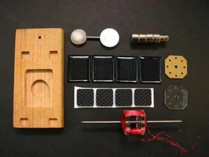 DIY mendocino solar motor Wissenschaft Physik Lernspielzeug - Picture 1 of 9