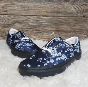 Vans Era Florales Estampado Total Azul Marino/Negro Mujer Talla 8.5-Hombres 7 Nuevo Sin Caja 🙂 - Imagen 1 de 24