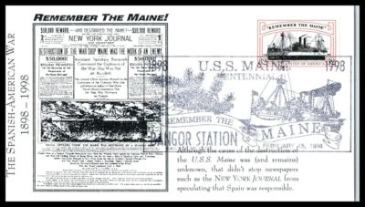 1998 Remember the Maine Sc 3192 FDC FM cachet pictorial Key West FL (11 - Image 1 of 2