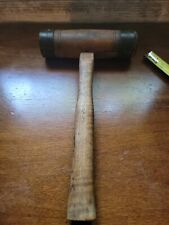 Antique Wooden Mallet Old Vintage Primitive Wood Hammer Tool 8"
