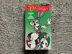 50 Classics Color Cartoons Vol. 1 VHS 1992 Diamond Entertainment Banned Episode - Picture 1 of 4