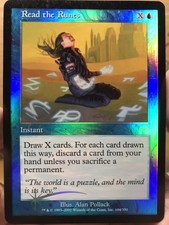 **Lightly Played** Read The Runes - Foil - Onslaught - MTG