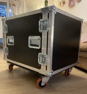 Swan Flight Case 9U Shock Mount Rack - Picture 1 of 8