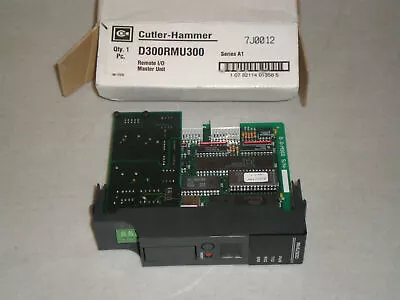 New! Cutler-Hammer D300RMU300 Interface Module Remote I/O Master Unit - Image 1 of 2