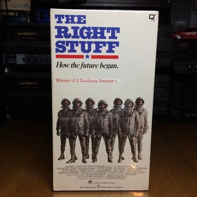 The Right Stuff (1983) (VHS, 1992, 2-Tape Set) Factory Sealed Warner Watermarks - Image 1 of 4