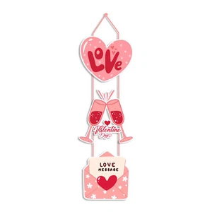 Door Hanging for Valentine Day Valentine Day Party Accessory Romantic - Picture 1 of 11