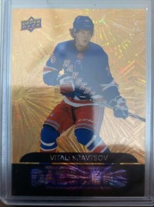 2020-21 Upper Deck Series 2 Vitali Kravtsov Orange Dazzler #DZ-82 Rookie