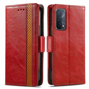 Splice Leather Wallet Phone Case For Blackview Oukitel Sharp Doogee T Mobile - Picture 1 of 84