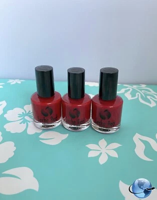 3x NUEVO esmalte de uñas Seche RED #87-3073 14 ml / 0,5 fl oz (paquete de 3) Foto 1 de 4