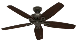 Hunter 53292 Builder Elite 52" Ceiling Fan in Bronze/Brown - Picture 1 of 5