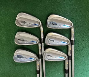 Ping I E1 Irons 5-PW Yellow Dot, Senior SR-Flex Steel, Standard Length - Picture 1 of 7
