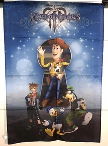 Banner promocional Disney Kingdom Hearts III Square Enix Gamestop colgante de pared 27x40 - Imagen 1 de 2