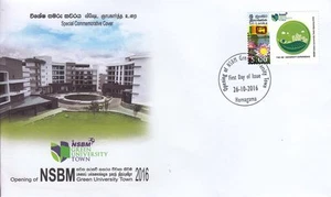 Cubierta conmemorativa especial: apertura de NSBM Green University Town - Imagen 1 de 1