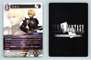 Ramza #10-103R Final Fantasy Opus X Ancient Champions 2019 Rare TCG Card - Picture 1 of 1