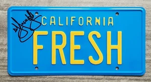 DJ Jazzy Jeff Signed Replica Fresh Prince Of Bel Air License Plate LEGEND RAD - Picture 1 of 2
