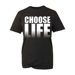 Choose Life Wham Retro Fancy Dress INSPIRED Birthday Gifts Kids Adults Top Tee - Picture 1 of 8