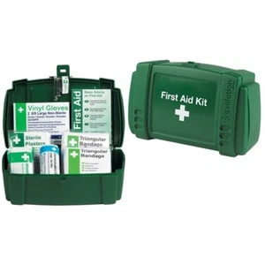 Kit de primeros auxilios de viaje de seguridad en estuche de plástico - 1 persona - K308 - Imagen 1 de 9