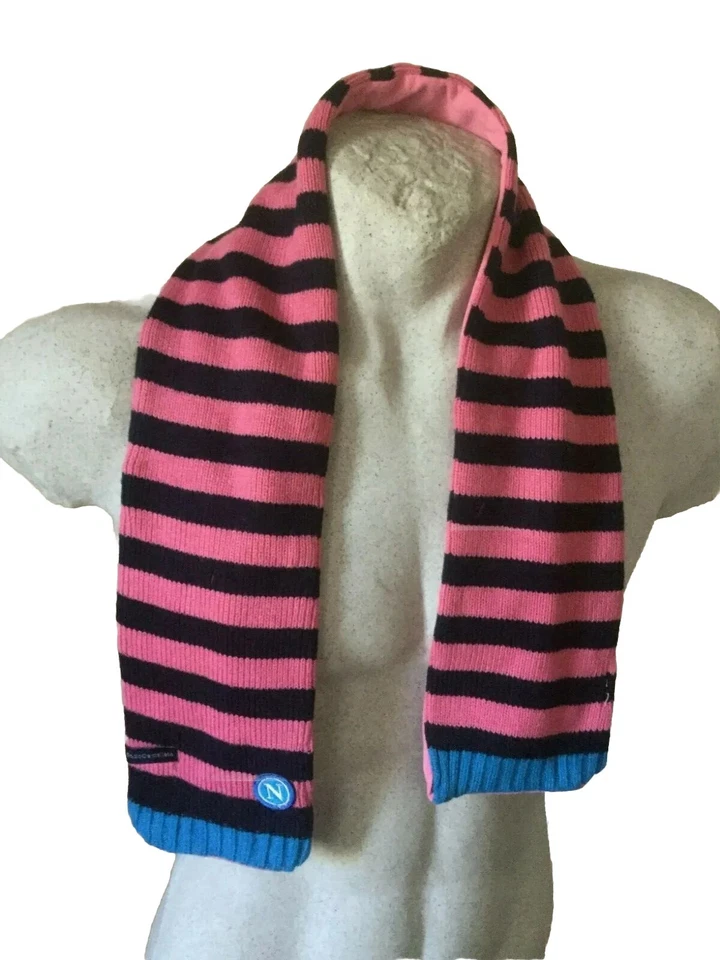 Sciarpa Donna Ssc Napoli Tifoso By Enzo Castellano Rosa scarf bufanda - Immagine 1 di 1