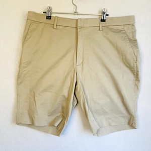Uniqlo Stretch Slim Fit Beige Shorts Size XL W36-39 - Bild 1 von 5