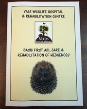 First Aid, Care & Rehabilitation of Hedgehogs Book. *NEW* 3rd Edition