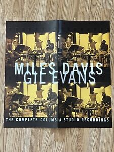 Miles Davis The Complete Columbia Studio Records Massive 2 Sided Poster