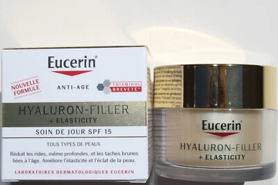 Eucerin Hyaluron-Filler + Elasticity Day Cream SPF15 All Skin Types 50ml - Image 1 of 2