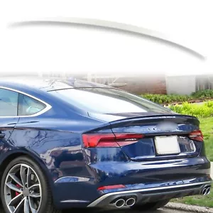 Lackiert ABS Heck Kofferraum Spoiler für Audi A5 S5 RS5 8W6 Sportback Ibisweiß LY9C - Bild 1 von 5