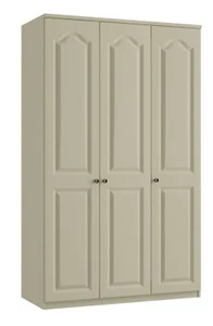 Ready Assembled Langley Grey Wardrobe Drawers Complete Bedroom Furniture Set - Picture 1 of 26